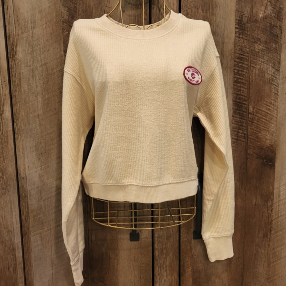 League NCAA Women's USC Sweater-  Small